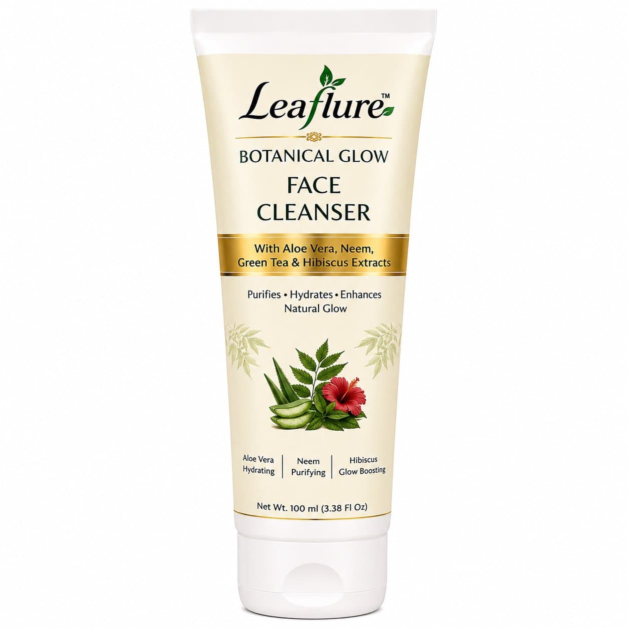 Leaflure Botanical Glow Face Cleanser